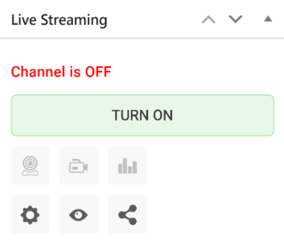 WpStream channel settings