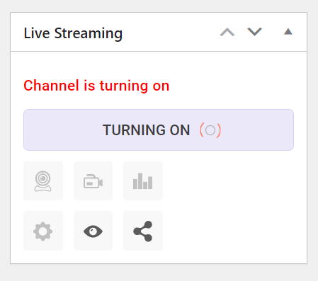 Turn channel ON